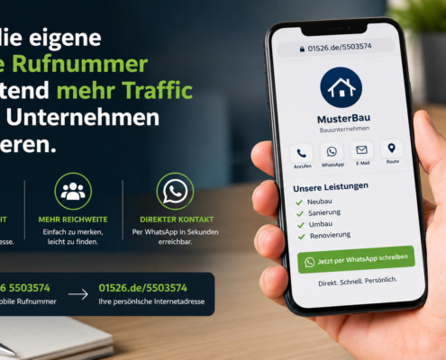 Telefonnummer zur Webseite